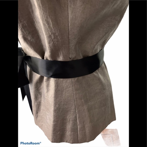 Adrianna Papell Ruffle Collar Jacket - Picture 5 of 10